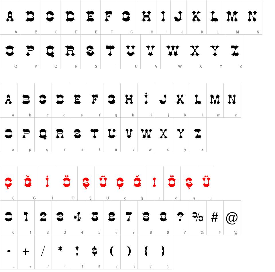 TR Cottage  Plain font
